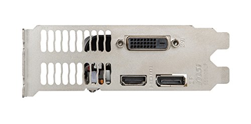 MSI GeForce GTX 1050 TI 4GT LP 4GB Nvidia GDDR5 1x HDMI  1x DP  1x DL-DVI-D  2 Slot Low Proflie  Afterburner OC  Nvidia G-Sync  Grafikkarte