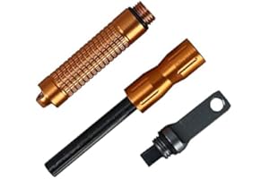 KOMBAT UK Kombat Elite Fire Starter - Arancione militare Campeggio Sopravvivenza Outdoor kit di avviamento fuoco