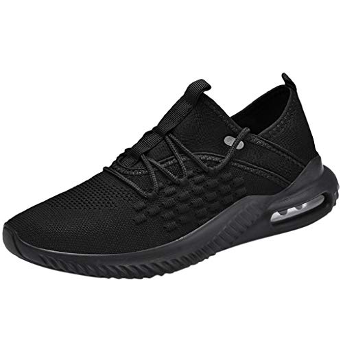 Preisvergleich Produktbild Yearnly Herren Erwachsene Straßenlaufschuhe Sportschuhe Ultra-Light Laufschuhe Schnürer Turnschuhe Sneakers Modisch Luftkissenschuhe Joggingschuhe Mesh Tuch Sport Freizeitschuhe 39-46