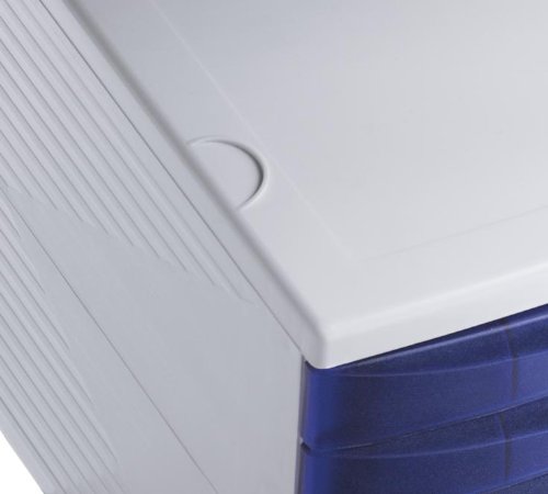 Rotho 10810Mk000 Quadra - Caj  n Archivador de Oficina  6 Cajones  A4  color gris