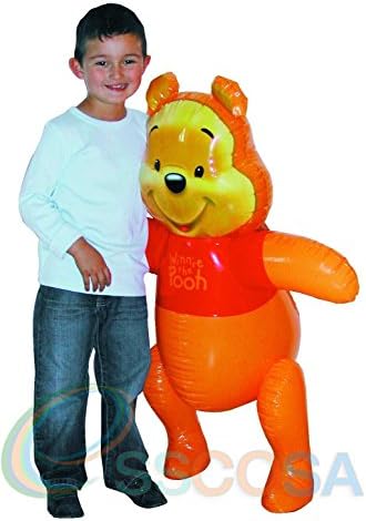 Inflatable Giant Winnie the Pooh Disney Character Children's Toy - 1 METRE