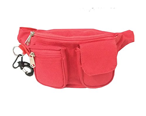 Credo Red Waist Bag Elegant Style Camera Travel Pouch Passport Holder with Adjustable Strap RS.249 (75.00% Off) - Amazon
