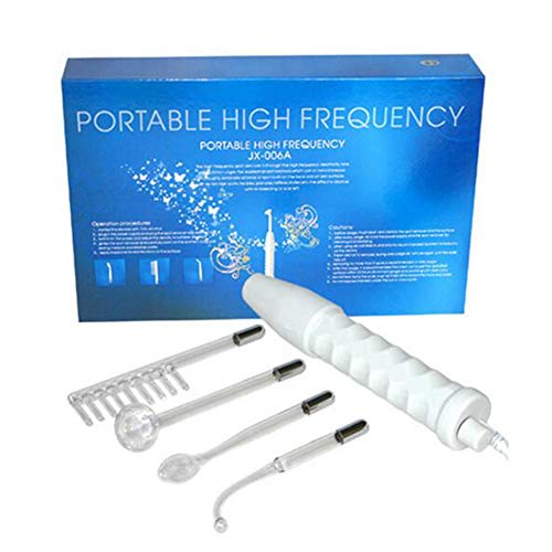 JL High Frequency Purple Light Therapy Skin Tightening Wrinkles Remover With 4 Electrode Body Care Machine