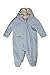 Kanz Unisex Baby Fleeceoverall m. Kapuze 0003518 Hooded Long Sleeve Snowsuit, Blue (skyway Blue 3018), 3-6 Months (Manufacturer size: 68)