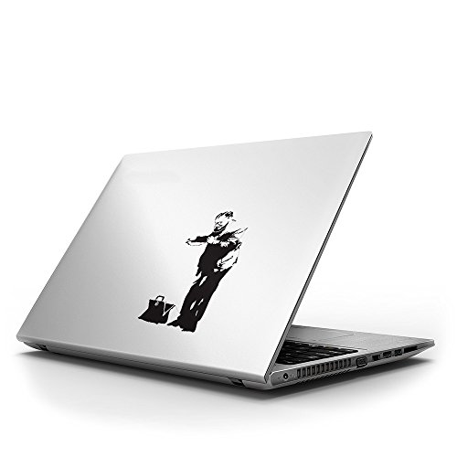 Banksy Doctor Health Check Aufkleber fur Macbook (13/15), Laptop oder Gitarre - 3