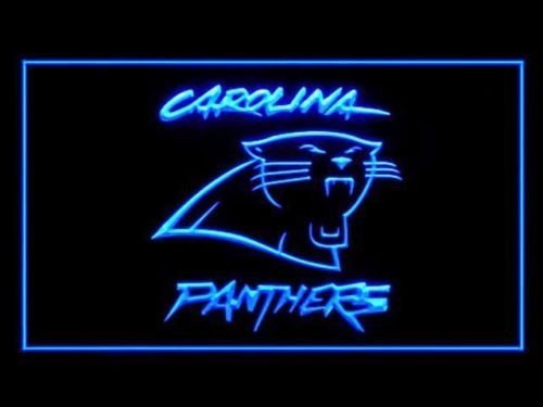 Preisvergleich Produktbild Carolina Panthers LED Neon Sign - Light Sign by Kosmic Neon