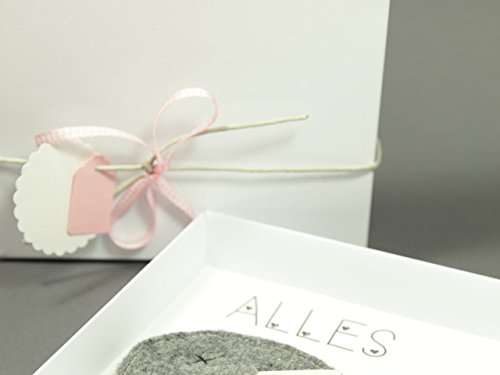 Geldgeschenk Verpackung zur Taufe Konfirmation Kommunion Geburt: rosa Mädchen, Geldgeschenkverpackung Geschenk - 2