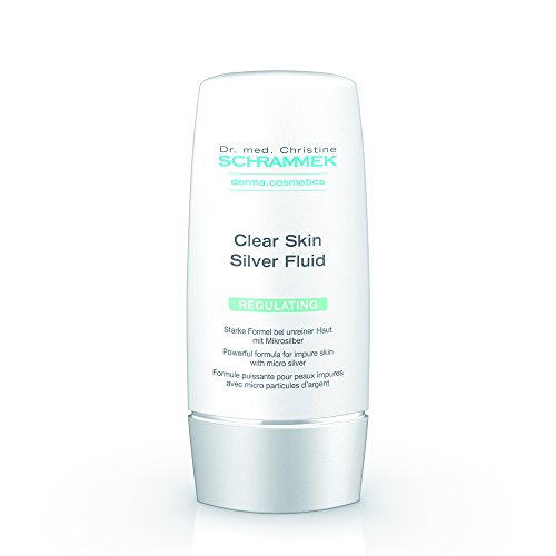 Dr. med. Christine Schrammek CLEAR SKIN SILVER FLUID 50 ml STARKE FORMEL BEI UNREINER HAUT MIT MIKROSILBER