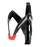 MagiDeal Portabottiglie Tazza Montaggio Portaborraccia Bicicletta Staffa Bottiglia Accessorio Per Bici Plastica - Nero