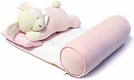 Fairy Baby Cartoon Adjustable Head &amp; Neck Support Sooth Anti-Rollover Pillow,Pink