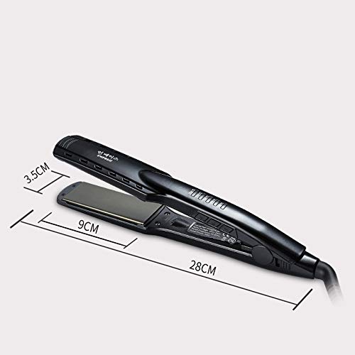 Ceramic Hair Straightener Dual Voltage Hair Styler Advanced Ceramic Styler with Adjustable Temp LCD Display Auto Shut Off Instant Heat Up