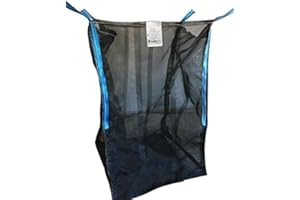 D DIVIGO HOLZBAG 24.DE 7 x Hochwertiger Holz Big Bag Boden geschlossen * speziell für Brennholz * Holzbag, Woodbag* 100x100x160cm * voll Netzgittergewebe * Holz trocknen + transportieren