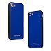 Produktbild Mode Stil Hülle für iPhone 7 Plus,iPhone 8 Plus Hülle Weiches Silikon Stoßstange Schutz + Harte PC Schicht + Kristall klar Gehärtetes Glas Zurück Hülle 3 in 1 [Ultra dünn],Shinyzone Fortgeschritten Stoßfest Anti-Scratch Schutzhülle für iPhone 7 Plus/8 Plus 5.5 zoll-Blau