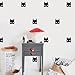 Price comparison product image V&C Designs Ltd (TM) 24 x Batman Mask Superhero Wall Sticker Decals