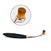 Boyasing 10PC/Set Toothbrush Eyebrow Foundation Eyeliner Lip Oval Brushes