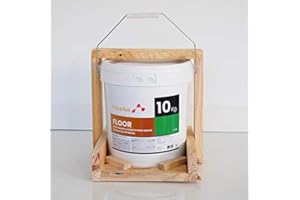 h2oplus Pittura per Pavimenti Interni ed Esterni FLOOR Verde, 10Kg · Vernice 100% NATURALE a base di Acqua, NESSUN ODORE ai Solventi Chimici · Adatta a Garage privato, Cemento, Asfalto, Piastrelle