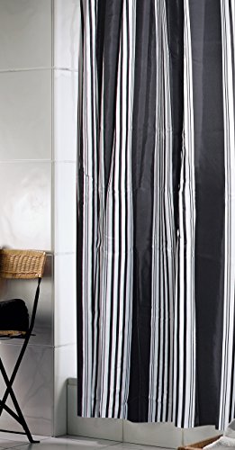 Preisvergleich Produktbild Duschvorhang NOIR 240x200cm (1 Stück)