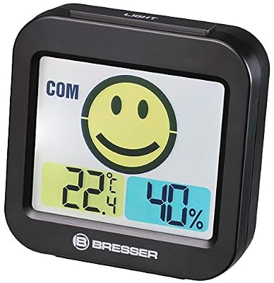 Bresser 7007450CM3000 Thermomètre et hygromètre Noir