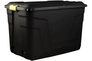 JTF 151 Strata XXL - Contenitore da Giardino in plastica con Coperchio, 190 l