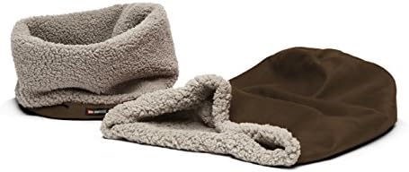Big Shrimpy Den Pocket Bed for Cats and Dogs, Medium, Truffle