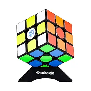 Cubelelo Gans 356 Air Master 2019 Edition 3x3 Black Rubik Rubic Rubix Speed Cube