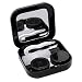 Produktbild Mini Travel Square Shape Kontaktlinse Tasche Box Container Halter mit winzigen Spiegel Pinzette Applikator und Lösung Flasche schwarz