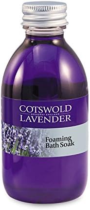 Lavender Foaming Bath Soak - 200ml - 100% Grown and made in Cotswold, England.