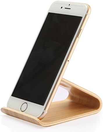 Desktop Stand KOWAY® Wood Holder iPhone Stand Graceful Lovely Classy Little Stand for iPhone 6,iPhone 6 Plus, Samsung Galaxy, Android and Most Other phone(4.7-6.0Inch)