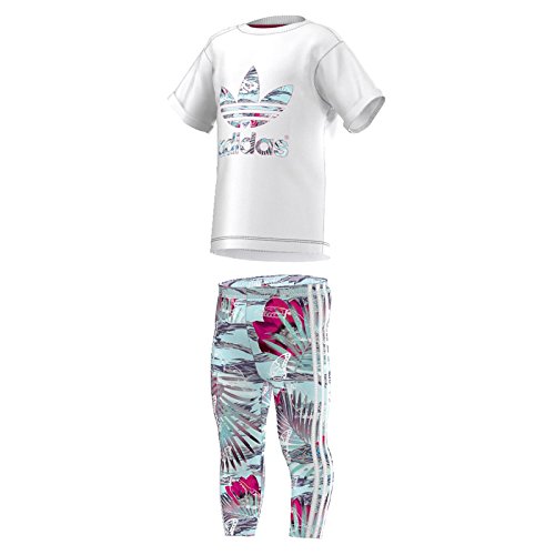 Adidas Infant Girls Top & Pants (3-6 MONTHS)