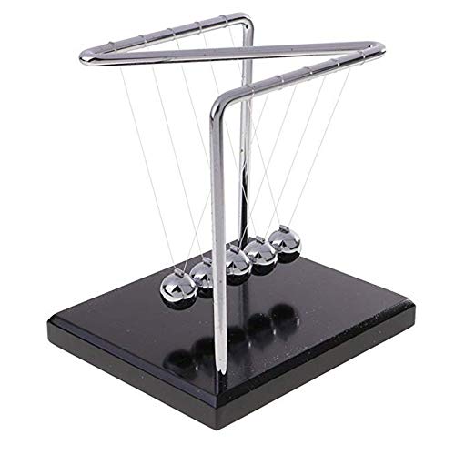 Preisvergleich Produktbild DIF Newton Wiege Balance Ball physikalische Wissenschaft Schaukel magnetische Aufhängung Kugel Tisch unedlen Metallen permanente bewegliche Kugel Pendel Stahlkugel Wissenschaft Bildung