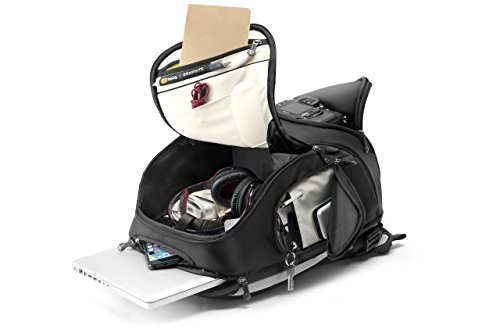 booq Boa flow BF2-GFT Laptoprucksack mit gepolstertem Fach für DSLR, graphite - 8