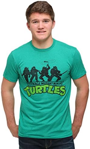 Freeze Mens Boys TMNT Ninja Turtles Green T-Shirt 2X-Large