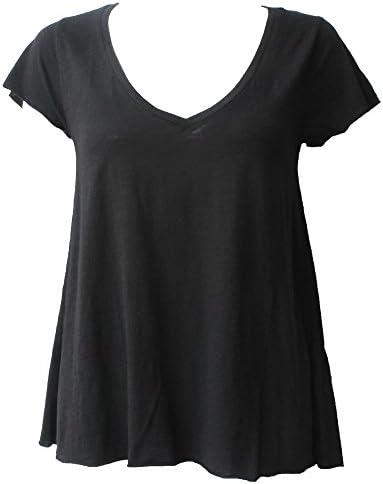 American Vintage Jacksonville Short Sleeve Tee in Black SMALL