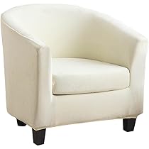 Copripoltrona Chesterfield Elasticizzato - 2 Pezzi, Nero, Antiscivolo, Per Poltrona Club - Foto 6