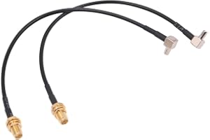 POFET 2st Antenn SMA till TS9 Kabel RG174 20cm för Router Antenn UMTS Mobil