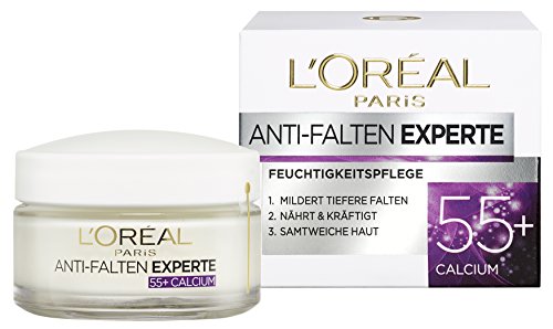 L’Oreal Paris Gesichtscreme Anti-Falten Experte Feuchtigkeitspflege 55+, 1er Pack (1 x 50ml) - 4