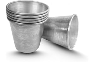 CG94 Ø cm Nieprzywierające aluminiowe formy do Baba 7 x h.8 Opakowanie 6 form