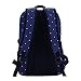 Damero Travel Nappy Changing Backpack with Changing Pad (Blue with dots)