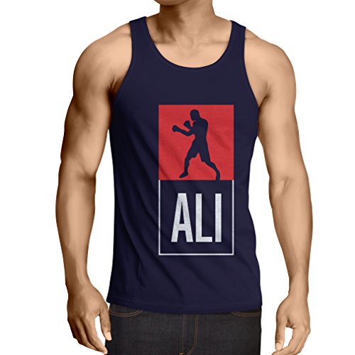 lepni.me Men's Tank Top Boxing Fighting Training Gear Exercise Gym Fitness Workout Top