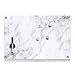 Produktbild Zeller 11672 Memoboard Marmor, Glas, weiß, ca. 60 x 40 x 1 cm