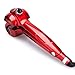 Professional Salon Automatic Curling Tong Hair Curler Hair Curls with Spray Function - 100~240v, Travel Around the World (Red)