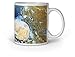 Produktbild Tasse Tassen Kaffeebecher Kaffeetasse Space Lake Fluss Sateliten Bild