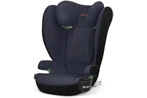 CYBEX Silver Silla de coche Solution B2 i-Fix, Incl. Portavasos, Para coches con y sin ISOFIX, De 15 a 50 kg aprox, De 3 a 12
