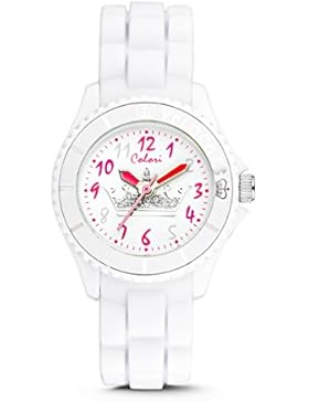 Colori Watch Mädchenuhr Kidz Ø 30mm - weiß I