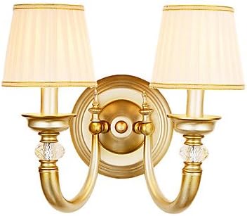 MSAJ-Modern minimalist wall lamps, Retro Style Matel Wall Sconces 2 Light , 220-240V