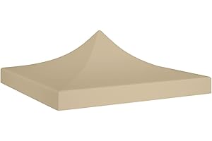 Tidyard Tetto di Ricampio per Tendone da Feste 2x2 m/3x3 m/4x3 m/6x3 m,Telo Copertura Superiore Tetto per Gazebo Pieghevole 2x2 m/3x3 m/4x3 m/6x3 m