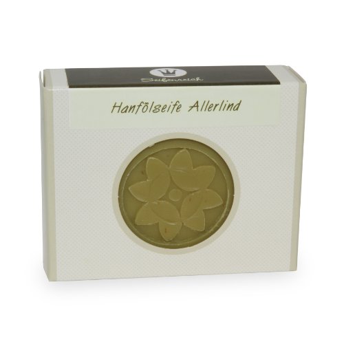 Seifenreich Hanföl Seife Allerlind, 1er Pack (1 x 100 g)