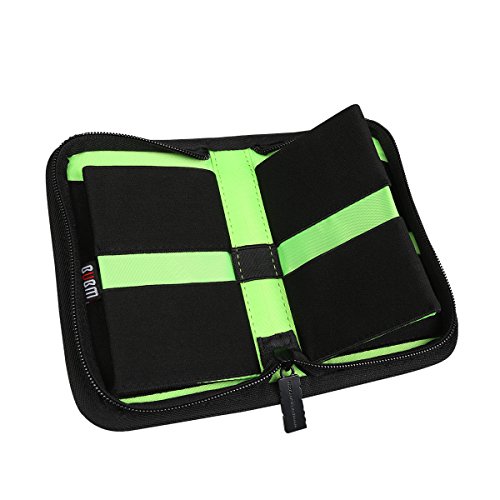 BUBM Tragetasche für Zubehör Speicherkarte Organiser Tasche Kartetasche für SD SDHC CF xD Kamera Speicherkarte mit 8 Steckplätzen - 5