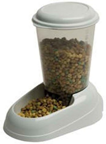 3L Plastic Food Dispenser - Easy to Clean with Transparent Tank - Perfect for Cat and Dog