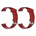 Price comparison product image Ni_ka 2PC Small Silicone Sports Watch Strap for Huawei Watch GT Fitness Tracker Replacement Band Wristband Bracelet Set with ClaspSmall